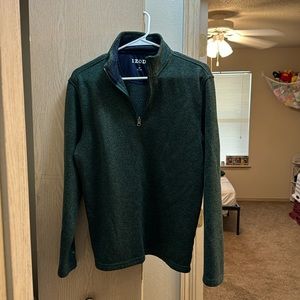 Green Izod men’s pullover